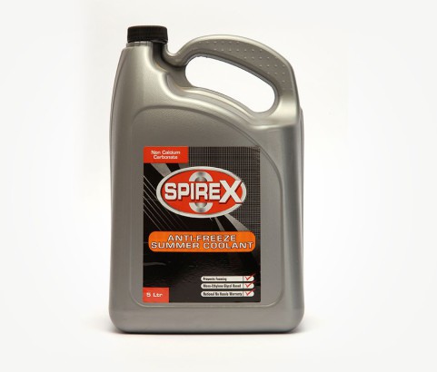 5L Spirex Anti Freeze Bottle with 38mm Ratchet Cap (HDPE) - Exclusive