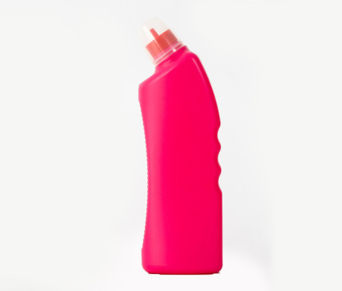 750ml Angle Neck Bottle with Puffer Insert and Over Cap (HDPE)