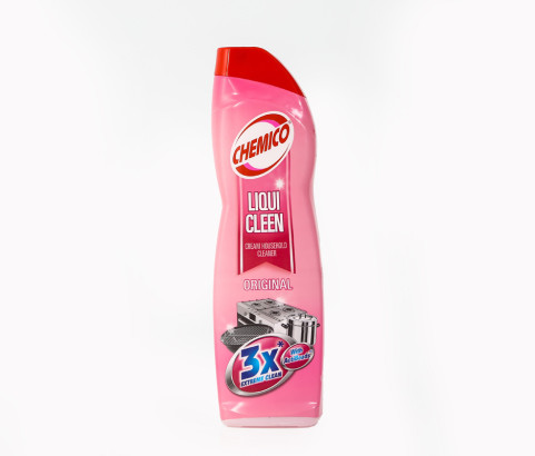 750ml Chemico Liquiclean Bottle with custom Disc Top Cap (HDPE) - Exclusive