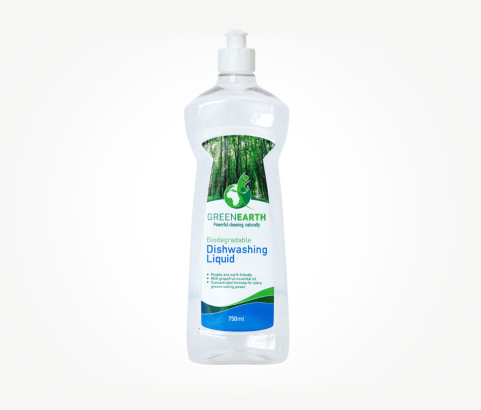 750ml Dishwashing Liquid Bottle with Push Pull Cap (PETE)